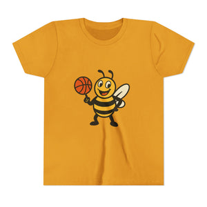 Basketball Bee Graphic Tee-Buzzworthy, LLC