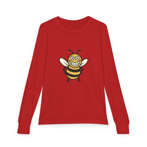 Happy Bee Kids Long Sleeve Tee-Buzzworthy, LLC