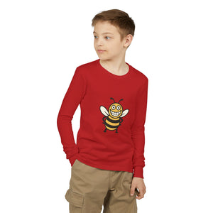 Happy Bee Kids Long Sleeve Tee-Buzzworthy, LLC