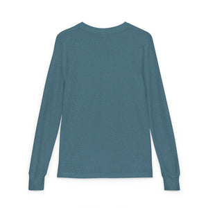 Football Bee Youth Long Sleeve Tee-Buzzworthy, LLC