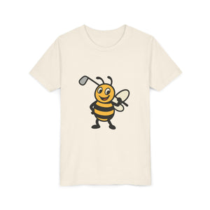 Golf Bee Graphic Tee-Buzzworthy, LLC