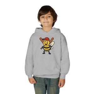Baseball Bee Kids Sweatshirt-Buzzworthy, LLC
