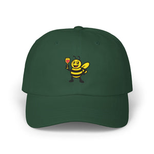 Wine Lover Bee Unisex Hat-Buzzworthy, LLC