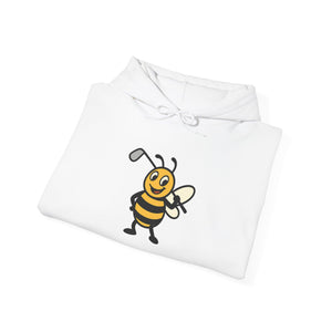 Golf Bee Unisex Heavy Blend™ Hooded Sweatshirt-Buzzworthy, LLC