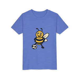 Soccer Bee Graphic Tee-Buzzworthy, LLC