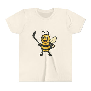Hockey Bee Graphic Tee-Buzzworthy, LLC