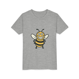 Happy Bee Graphic Tee-Buzzworthy, LLC