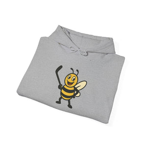 Hockey Bee Unisex Heavy Blend™ Hooded Sweatshirt-Buzzworthy, LLC