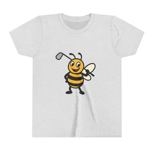 Golf Bee Graphic Tee-Buzzworthy, LLC