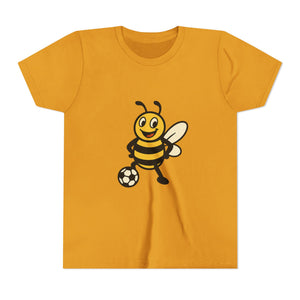 Soccer Bee Graphic Tee-Buzzworthy, LLC