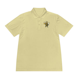 Men's Polo Shirt with Cheers Bee-Buzzworthy, LLC