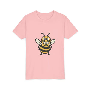 Happy Bee Graphic Tee-Buzzworthy, LLC