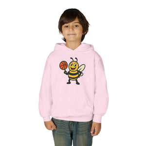 Basketball Bee Kids Sweatshirt-Buzzworthy, LLC