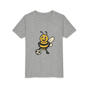 Soccer Bee Graphic Tee-Buzzworthy, LLC
