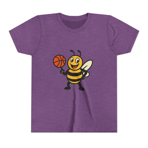 Basketball Bee Graphic Tee-Buzzworthy, LLC