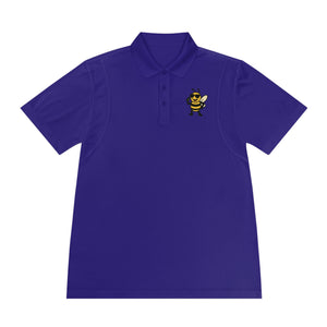 Men's Polo Shirt with Cool Bee-Buzzworthy, LLC