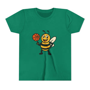 Basketball Bee Graphic Tee-Buzzworthy, LLC