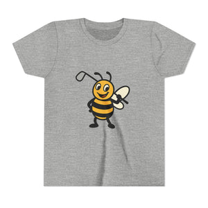 Golf Bee Graphic Tee-Buzzworthy, LLC