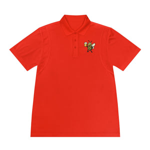 Men's Polo Shirt with Cheers Bee-Buzzworthy, LLC