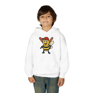 Baseball Bee Kids Sweatshirt-Buzzworthy, LLC
