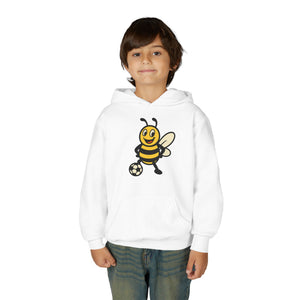 Soccer Bee Kids Sweatshirt-Buzzworthy, LLC