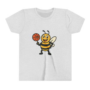 Basketball Bee Graphic Tee-Buzzworthy, LLC
