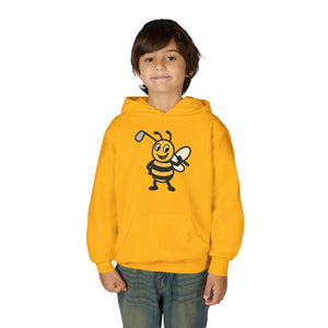 Golf Bee Kids Sweatshirt-Buzzworthy, LLC