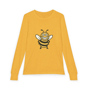 Happy Bee Kids Long Sleeve Tee-Buzzworthy, LLC