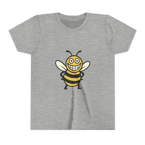 Happy Bee Graphic Tee-Buzzworthy, LLC
