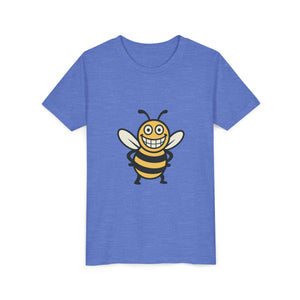 Happy Bee Graphic Tee-Buzzworthy, LLC