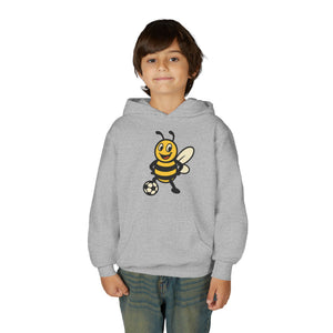 Soccer Bee Kids Sweatshirt-Buzzworthy, LLC