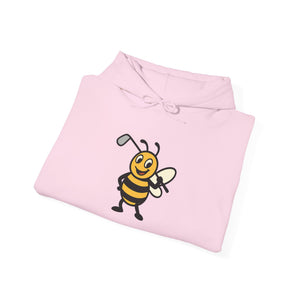 Golf Bee Unisex Heavy Blend™ Hooded Sweatshirt-Buzzworthy, LLC