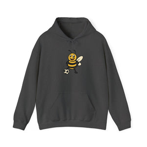 Soccer Bee Unisex Heavy Blend™ Hooded Sweatshirt-Buzzworthy, LLC
