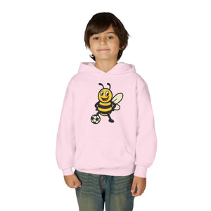 Soccer Bee Kids Sweatshirt-Buzzworthy, LLC