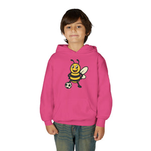 Soccer Bee Kids Sweatshirt-Buzzworthy, LLC