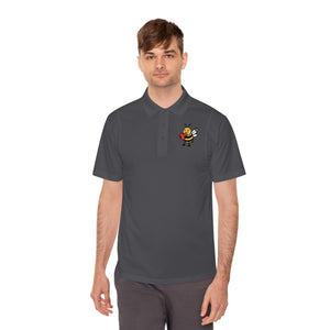 Lover Bee Men's Sport Polo Shirt-Buzzworthy, LLC