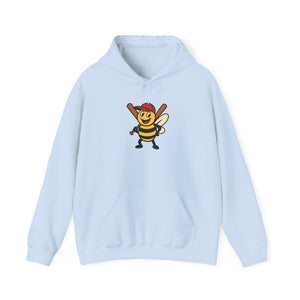 Baseball Bee Unisex Heavy Blend™ Hooded Sweatshirt-Buzzworthy, LLC