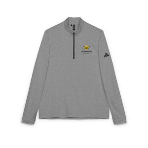Buzzworthy Bee Embroidered Adidas Quarter-Zip Pullover-Buzzworthy, LLC