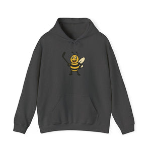 Hockey Bee Unisex Heavy Blend™ Hooded Sweatshirt-Buzzworthy, LLC
