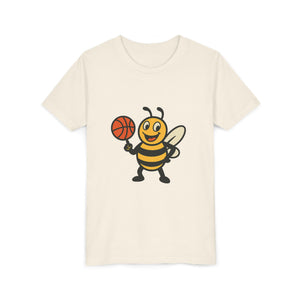 Basketball Bee Graphic Tee-Buzzworthy, LLC