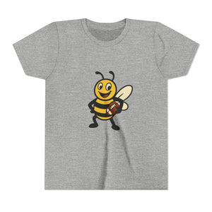 Football Bee Graphic Tee-Buzzworthy, LLC
