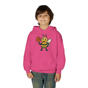 Basketball Bee Kids Sweatshirt-Buzzworthy, LLC