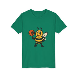 Basketball Bee Graphic Tee-Buzzworthy, LLC