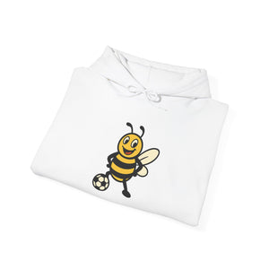 Soccer Bee Unisex Heavy Blend™ Hooded Sweatshirt-Buzzworthy, LLC