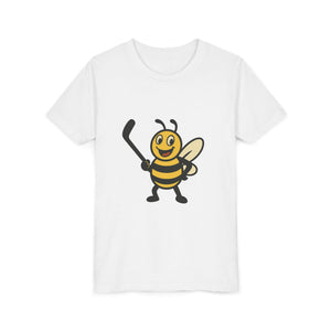 Hockey Bee Graphic Tee-Buzzworthy, LLC