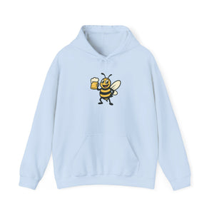 Cheers Bee Unisex Heavy Blend™ Hooded Sweatshirt-Buzzworthy, LLC