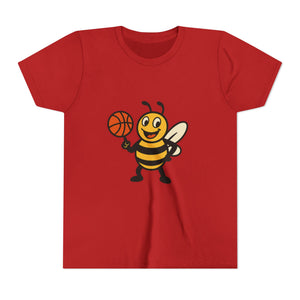 Basketball Bee Graphic Tee-Buzzworthy, LLC