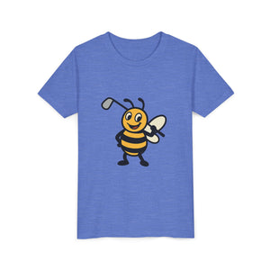 Golf Bee Graphic Tee-Buzzworthy, LLC