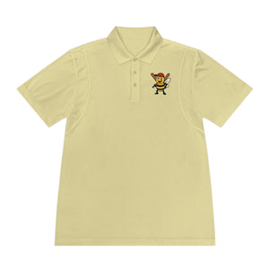 Baseball Bee Men's Sport Polo Shirt-Buzzworthy, LLC