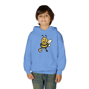 Soccer Bee Kids Sweatshirt-Buzzworthy, LLC